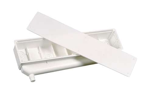Alixo umkehrbare Wanne mit vertikalem Abfluss - groß - 530X95X65MM