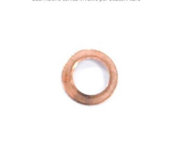 Kupferdichtung für Bördelanschluss 1/4" WIGAM B2-4 ? Stückpreis (VPE=100 Stk.)
