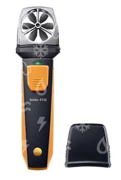 PROPELLER-ANEMOMETER, Testo 410i, Bedienung mit Smartphone