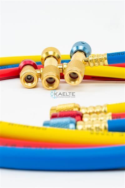 CPS 3er Pack Premium Sicherheits Füllschläuche (183 cm) mit ¼ Zoll SAE FM + ¼ Zoll Sicherheitsanschluss Safemate