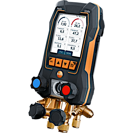 testo Monteuerhilfe 558s 4-Wege mit intuitivem Touchscreen, 0564 5581
