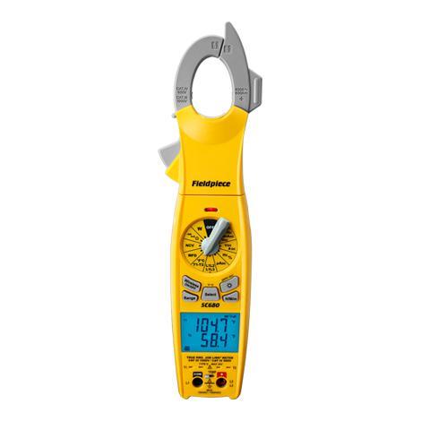 Zangenmessgerät für Job Link® System SC680 FIELDPIECE