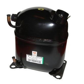 Kompressor Aspera Embraco NJ2212GS-V, LBP - R404A, R507, R452A, 380-420V, Ventil Rotalock