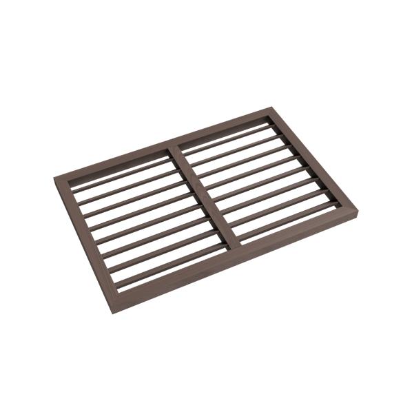 Evolar Rückwand WPC Walnut Grey XS, 600x900 MM