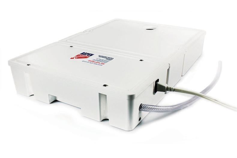 Kondensatpumpe Aspen High Capacity - mit seitlichem Einlass - 590X405X100 mm