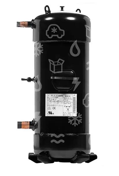 Verdichter / Kompressor Scroll Sanyo / Panasonic C-SCP360H38B HMBP, R410A, 380-415V/3PH/50 Hz