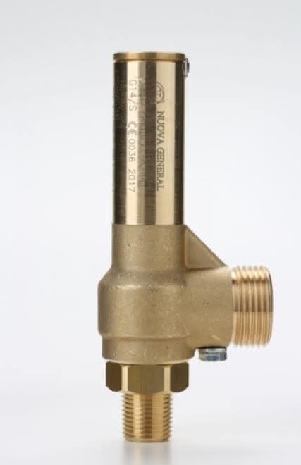 NGI V-G14/S-1/2" 28 bar Sicherheitsventil 28bar G1/2" Messing