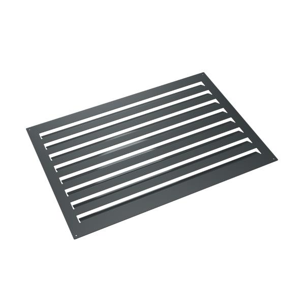 Evolar Rückwand Alu Dunkles Anthrazit S, 700x1000 MM