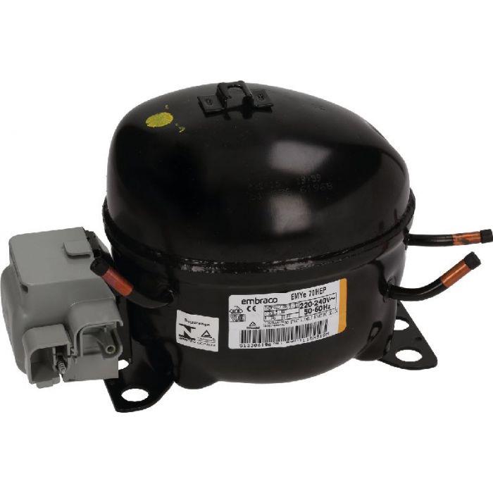 Verdichter Aspera Embraco EMYE70HEP RSCR, LBP - R134a, 220-240V, 50-60Hz