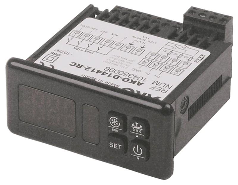 Kühlstellenregler AKO D14412-RC, 12V AC/DC NTC/PTC