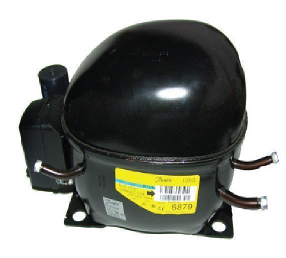 Verdichter SECOP / Danfoss FR 8.5GX, LBP/HBP - R134a, 220-240V, 50Hz FR, R134a, FR7GHX, HBP