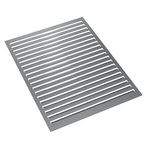 Evolar Rückwand Alu Leichtes Anthrazit Tower, 1200x1600 MM