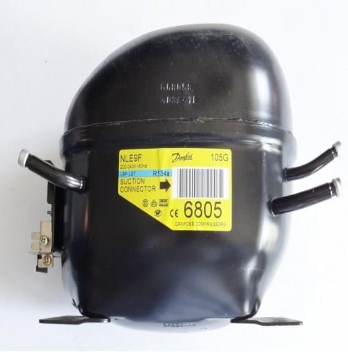 Verdichter SECOP / Danfoss NLE9F, LBP - R134a, 220-240V 50Hz