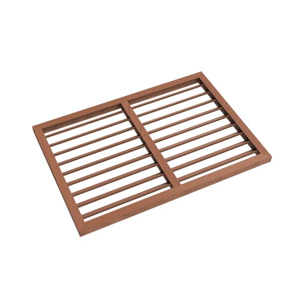 Evolar Rückwand WPC Tropical Teak S, 700x1000 MM