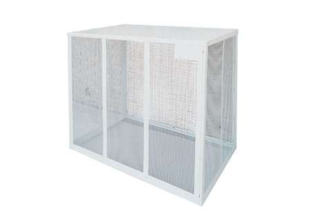 Alixo Schutzgitter - STAHL lackiert - Medium - 1050X650X950MM