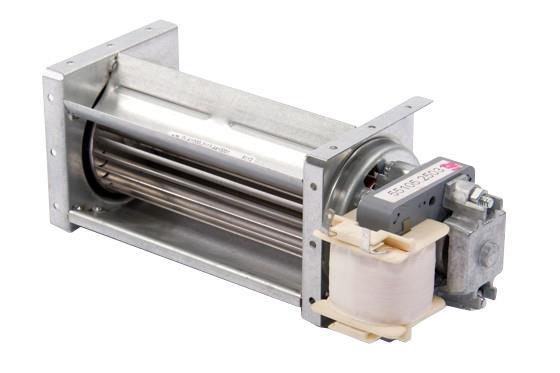 Querstromlüfter, 40 x 150 mm, 12 W, Motor rechts