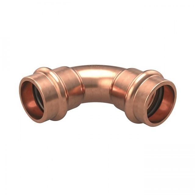 Conex MaxiPro Bogen 1/4" MPA5002 0020001 Kupfer-Pressbogen 90° I/I Zoll (VPE=5St.)