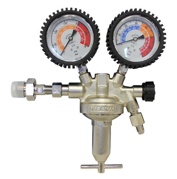 Stickstoff-Druckregler 53006 Mastercool 1/4” SAE-Flare-Ausgangsanschluss, mit Kontrollventil