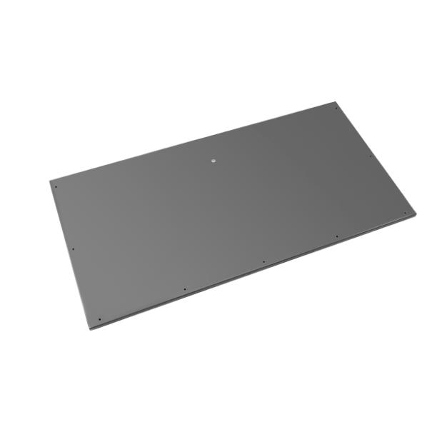 Evolar Bodenplatte Alu Leichtes Anthrazit M, 550x1100 MM