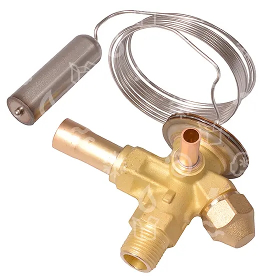 Danfoss thermostatisches Expansionsventil 068Z7486 - TE 2, R454C, Eingang 3/8" UAE, Ausgang 12mm ODF, 6 mm ODF