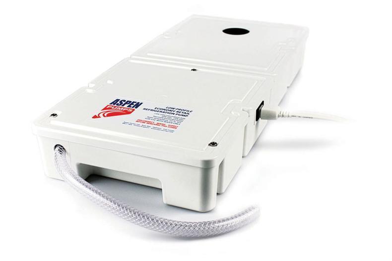 Supermarktpumpe Aspen LOW PROFILE ERRP - MIT SEITLICHE EINLASS - 530X240X75 mm