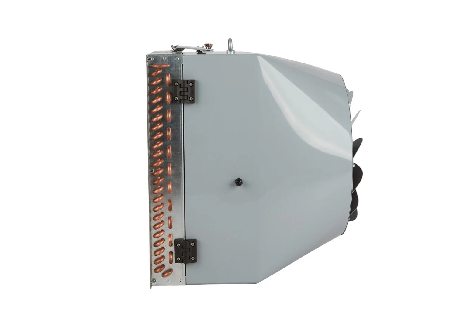 Reventon Wasser-Lufterhitzer Serie FARMER 230V AC Farmer OpenAir XL IP66 63,9kW
(Heizleistung: 90/70°C Wassertemperatur, 0°C Raumtemperatur)