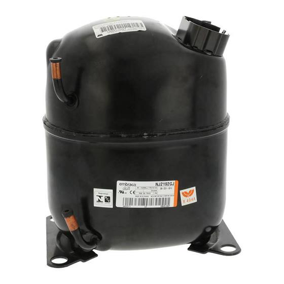 Verdichter Embraco NJ2192GJ Tandemversion, LBP - R404A,R507, 220 - 240 V, 50 Hz