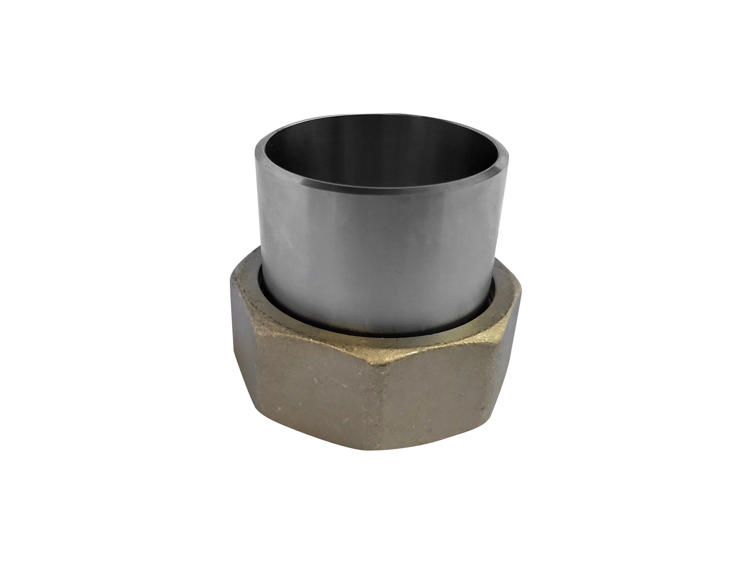 Anschweißende C-Stahl 2" auf 1 1/2"(DN40)