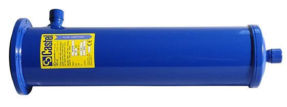Filtertrockner CASTEL 4413/7B, 3 Kerne, 7/8" ODS (22 mm), Lötanschluss