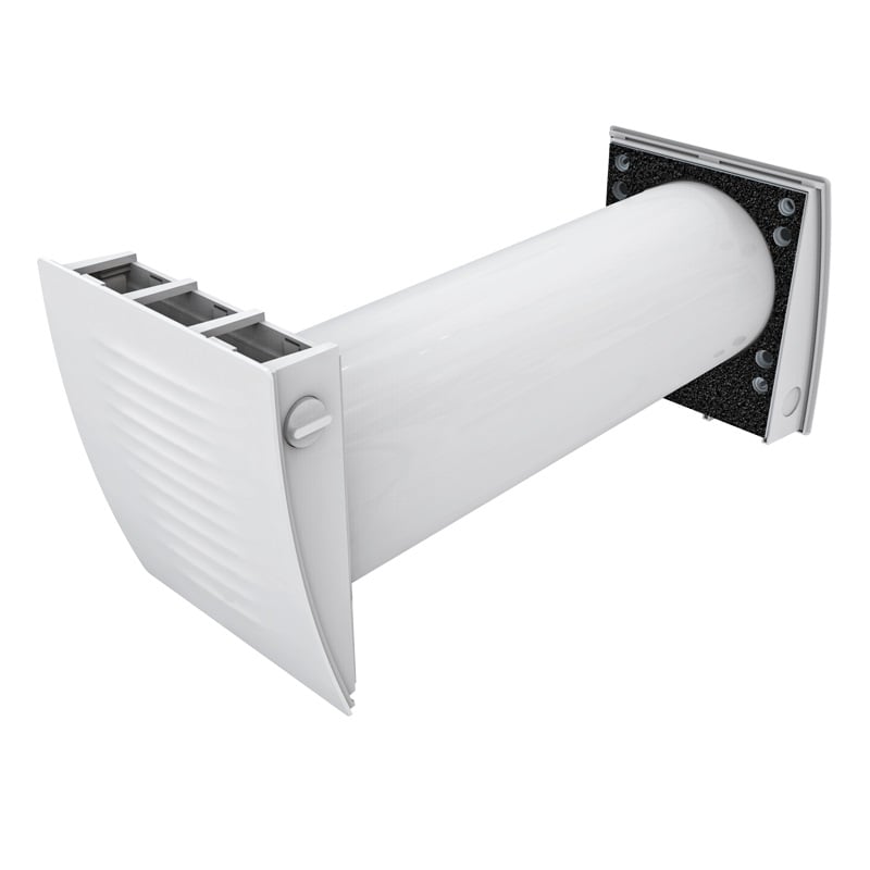 Lüftungsanlage (dezentrales Lüftungsgerät) KWL (kontrollierte Wohnraumlüftung) TwinFresh Easy RL7-50-17