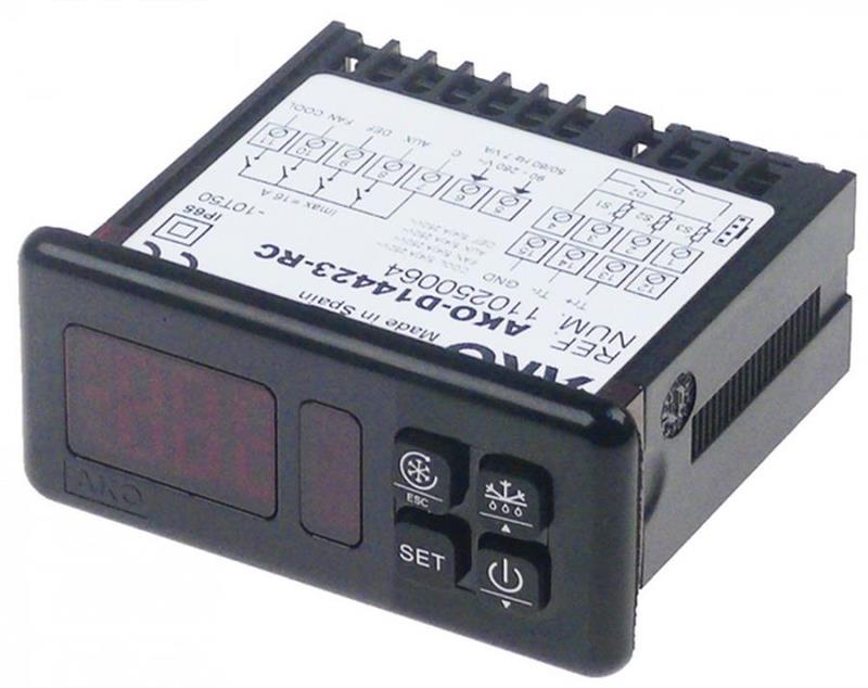 Kühlstellenregler AKO D14423-RC, 90-240V AC NTC/PTC