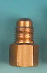Reduziernippel Bördelanschluss x NPT f. 1/2 x 1/2 WIGAM U3-8D