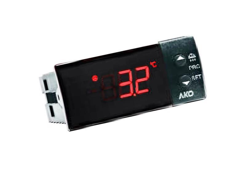 Elektronikregler AKO Typ AKO-14129 Einbaumaß 70,5x28,5mm 230V Spannung AC NTC/PTC - nicht lieferbar, ersetzt durch AKO-D14123-2
