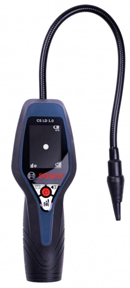 Bosch 1820010 elektronisches Lecksuchgerät CS LD 1.0 alle gängigen Kältemittel (FCKW, HFCKW, HFKW, HFO, HC (brennbare) Kältemittel/ Gase & NH3)