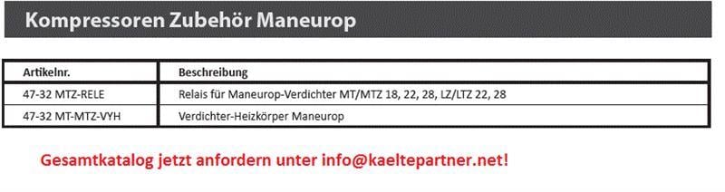 Stromrelais (Anlaufrelais) Maneurop MT/MTZ 18, 22, 28,  LZ, LTZ 22,28 - CSR28/5
