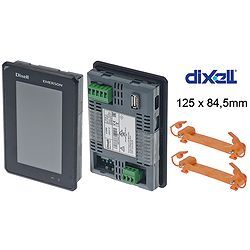 Hutschienenmodul, DIN-rail Modul, Display Modul, Kabelfixierung, Adapter Kit