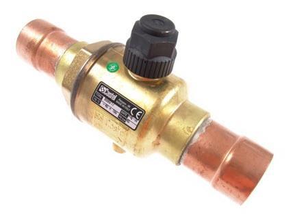 Kugelventil Castel, 54 mm ODS (2.1/8"), Löt, 6590/17, Kv 178 m°/h