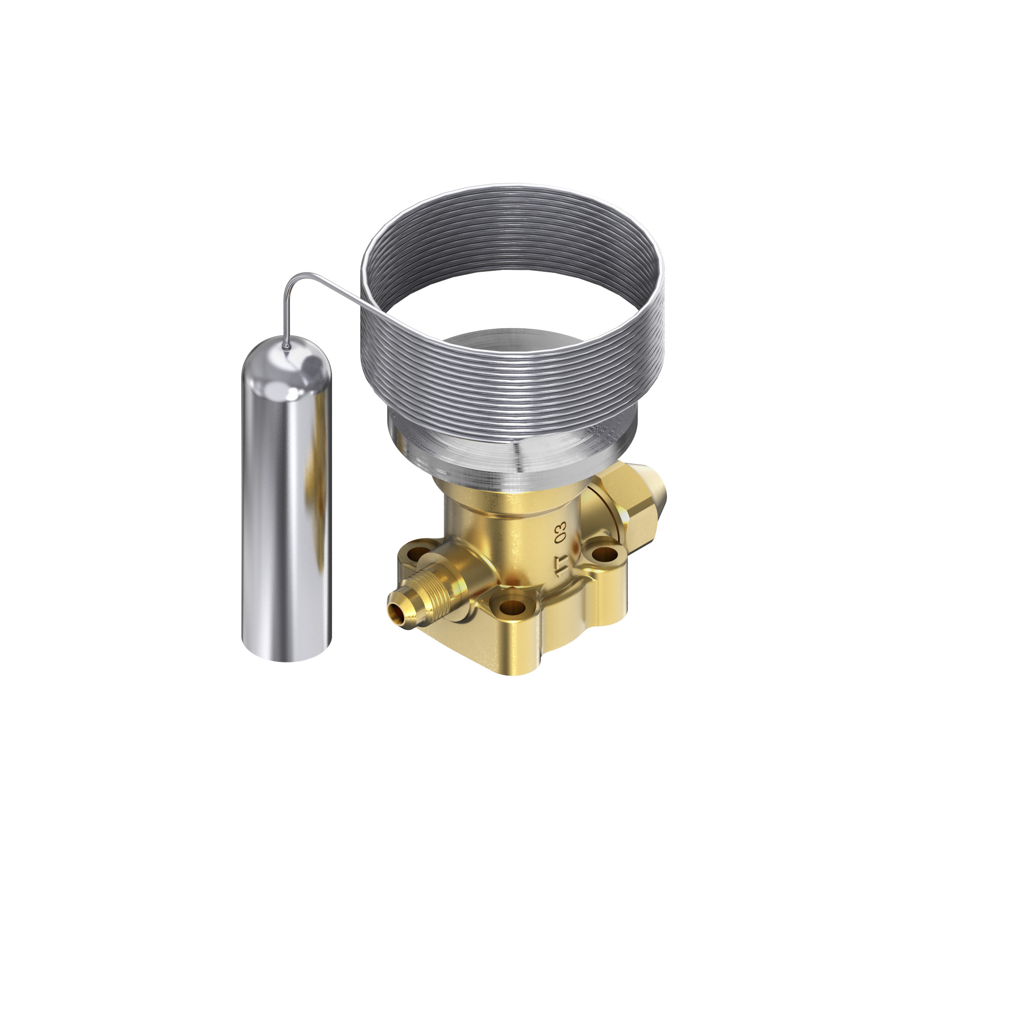 Danfoss Expansionsventil Oberteil 067B3311 PHTZ Element R407C MOP