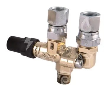 Absperrventil CASTEL 3064E/44, R744 / CO2, 1/2" NPT, PS: 150 [bar]