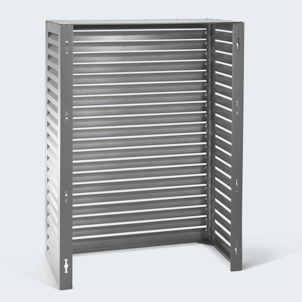 Evolar Klima- & Wärmepumpengehäuse Leichtes Anthrazit Aluminium Tower, 1600x1200x650 MM