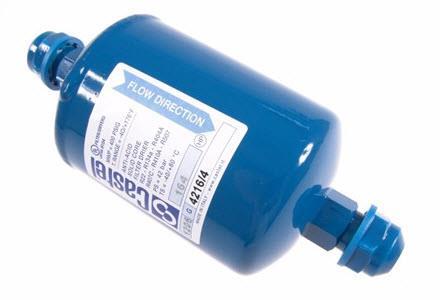 Filtertrockner Castel 4216/4, ANTI-ACID, 164, 1/2" SAE, Bördelanschlüsse