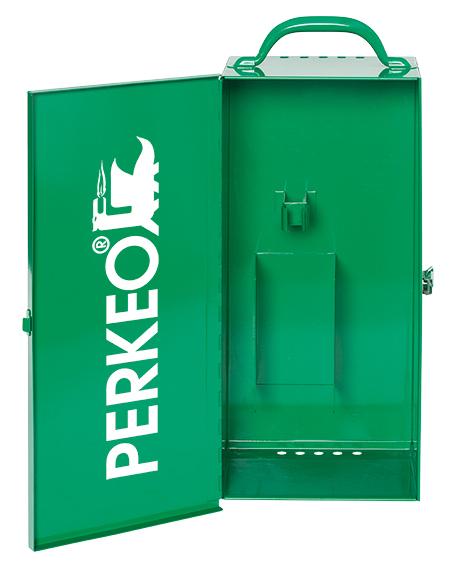 PERKEO EASY BOX Stahlblechkästen für Lötanlagen mit 0,425 kg-Montageflaschen
