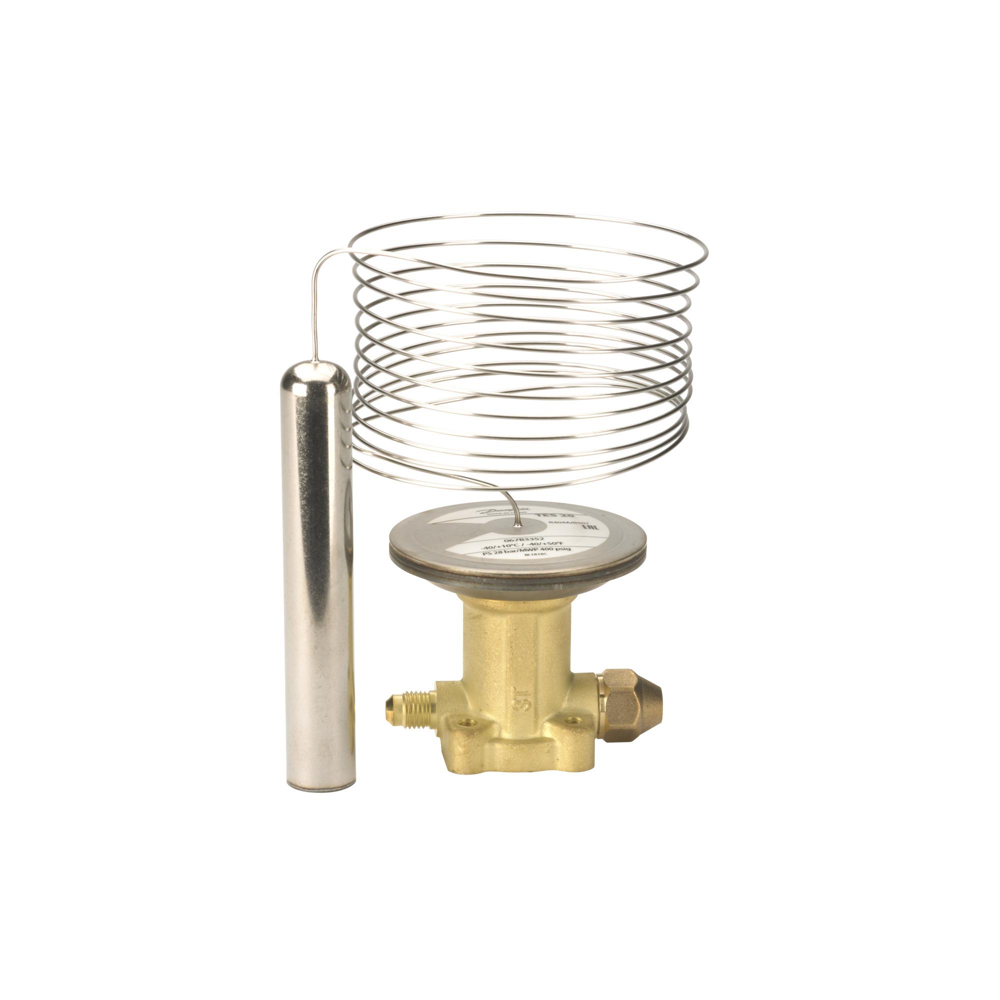 Thermostatisches Expansionsventil Oberteil Danfoss TES 20, R404A, R507, ohne MOP