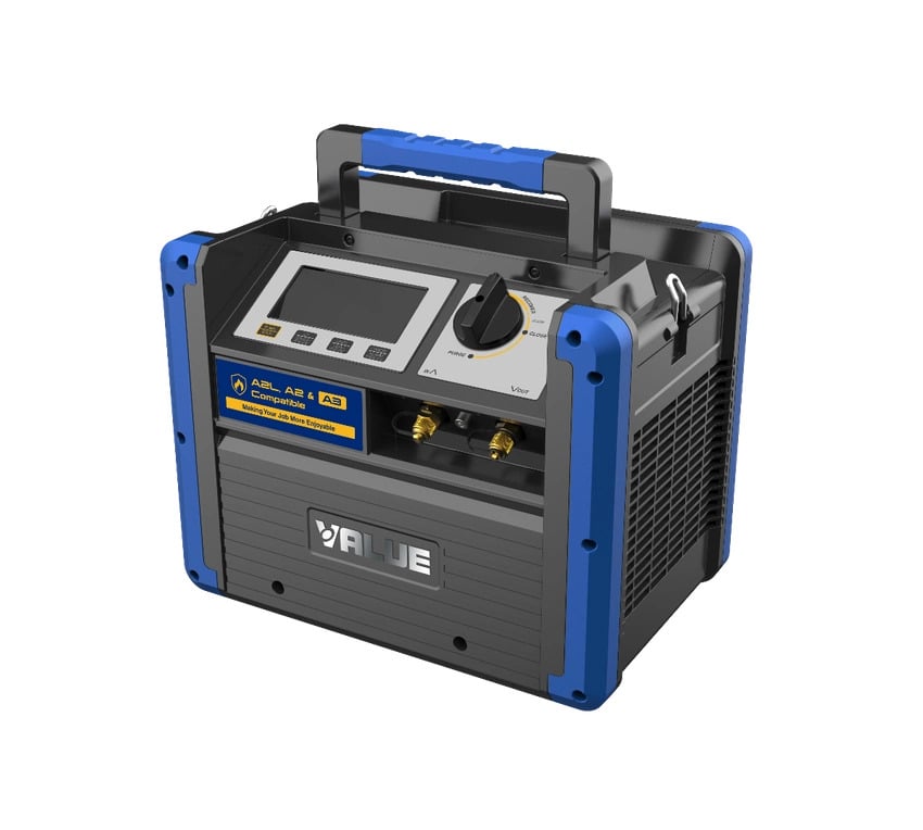 Kältemittelabsauggerät Value VRDDF - A2L, A2, A3, R600A, R1234YF - ATEX zertifiziert
