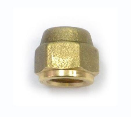 Bördelmutter / Überwurfmutter Gewinde 1/2" SAE Lochgröße 10 mm Wigam NS4-8K - 10 Stück