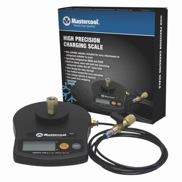 Mastercool hochpräzise Ladewaage 98201 in einem Karton