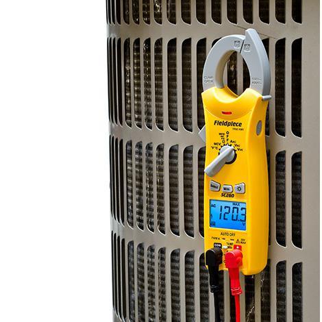 Kompaktes Zangenamperemeter mit Echt-Effektivwert-Anzeige SC260 FIELDPIECE