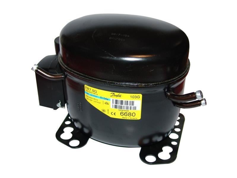 Verdichter SECOP / Danfoss FR 8.5GX, LBP/HBP - R134a, 220-240V, 50Hz 