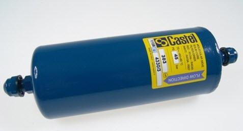 Filtertrockner Castel 4332/4S, 304S, 1/2" ODS, Lötanschlüsse