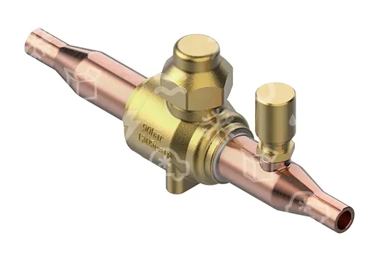 Kugelhahn Danfoss GBC 6H, 6 mm ODF-Lot, Zugang, R744 / CO2, 90 bar